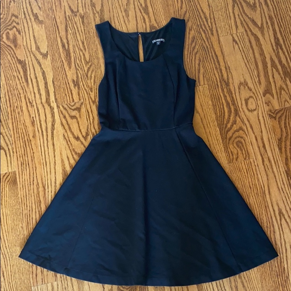 Express Black Mini Dress